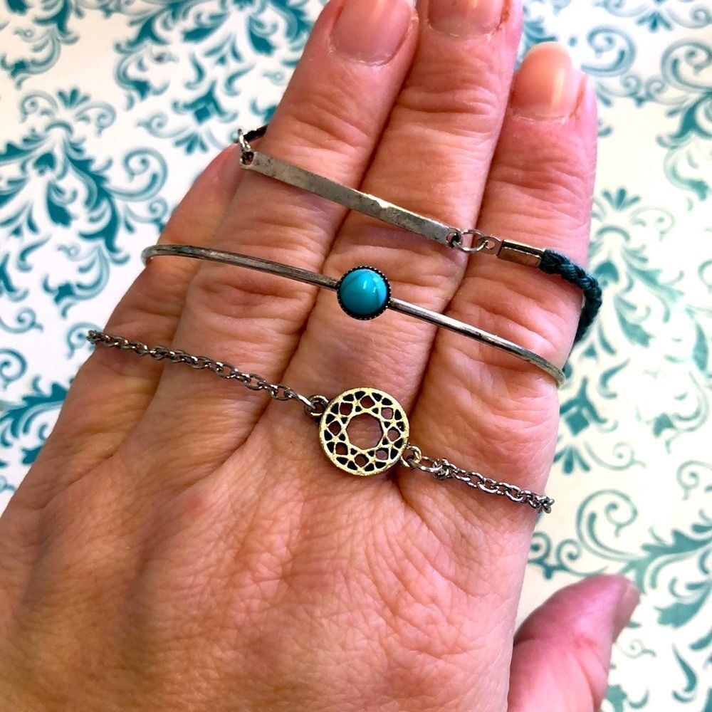 NWT Triple Decro Bracelets